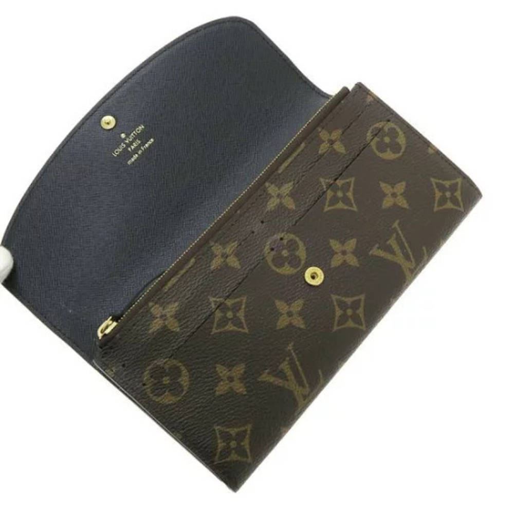Louis Vuitton Reverse Monogram Portefeuille Emilie Brown